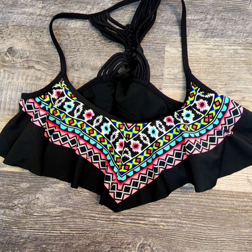 Flounce Bikini Top